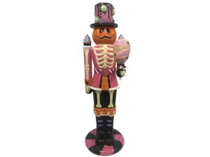 60" Pumpkin Nutcracker w/Cotton Candy Display
