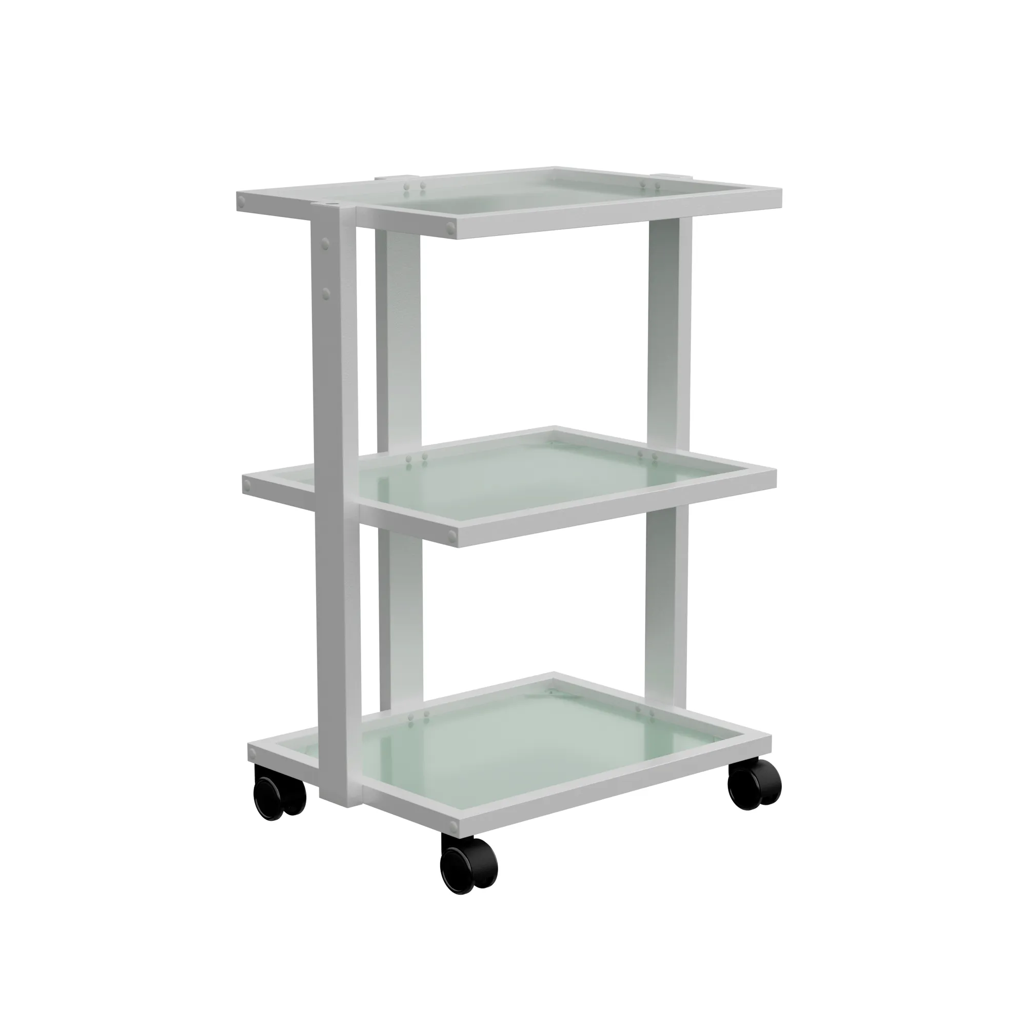 ABEL Beauty Trolley with 3 Tier Glass (1040)
