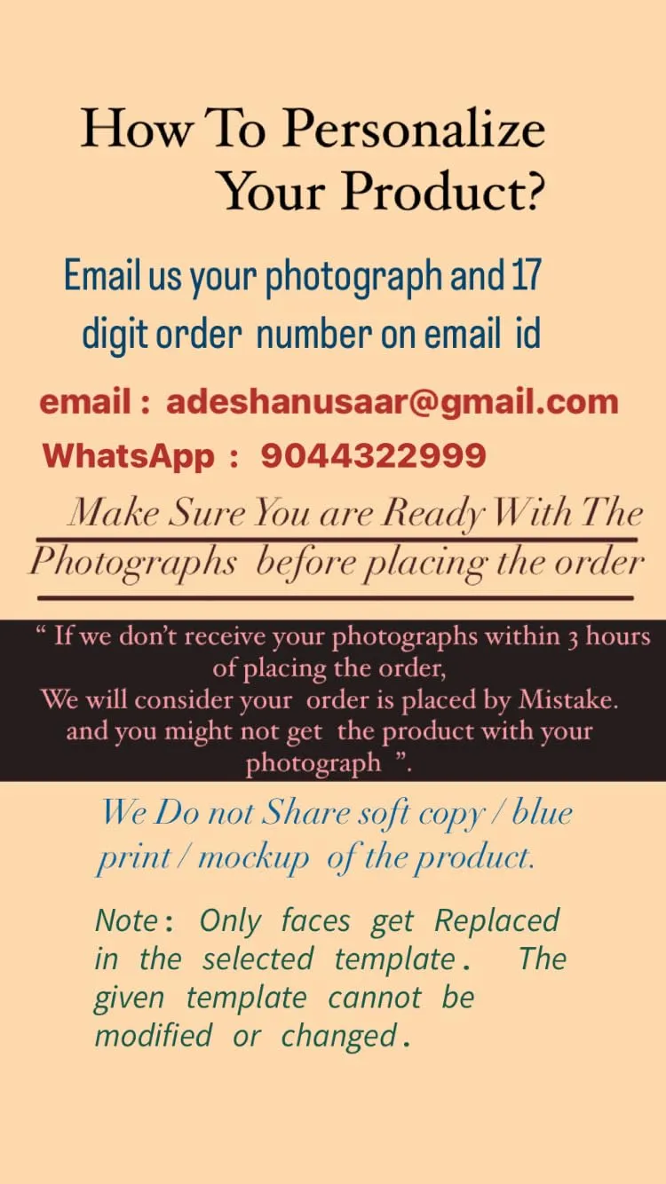 Adesh Anusaar™ Caricature Personalised Gifts for Couple Marriage Wedding Wodden (9 x 6.5) AD076