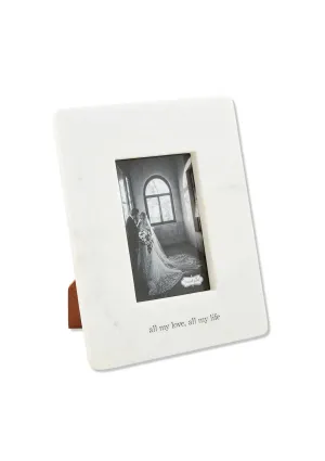 All My Love Marble Frame