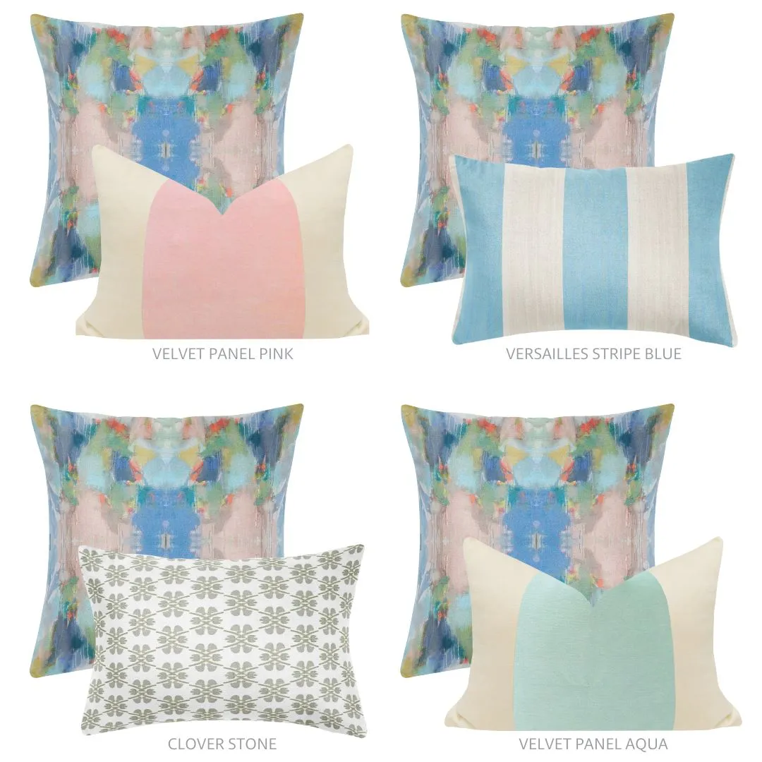 Anna Pink 22x22 Pillow