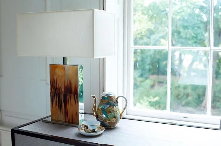 Arca Horn Rectangular Table Lamp