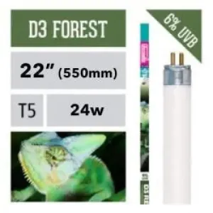 Arcadia D3  High Output HO T5 Fluorescent Lamp 6% UVB Bulb Forest Lamp Reptile Light