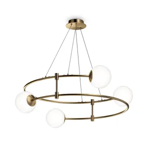 Balance 4/6Lt Centre Light -  Gold Finish
