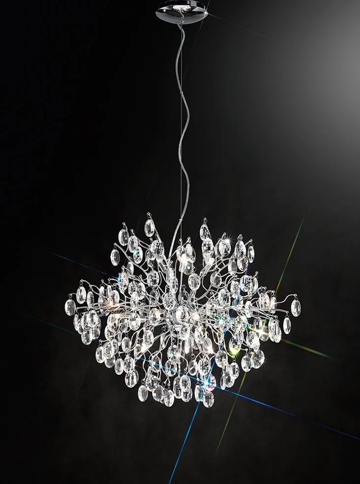 Beckham 12/13/15/21 Light Pendant - Chrome Finish