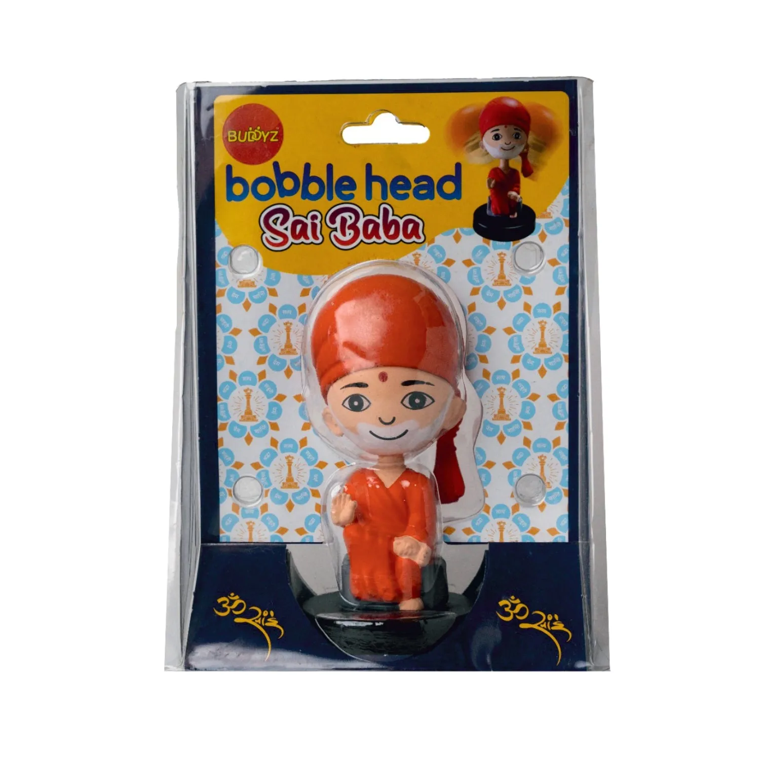 Bobble Head Sai Baba 5 in