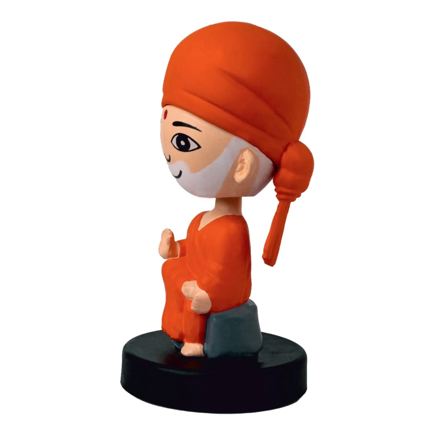 Bobble Head Sai Baba 5 in