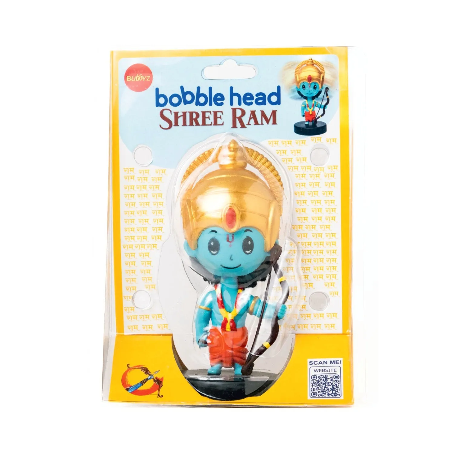 Bobble Head Shri Ram 5.5 in