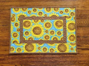 Bright Sunflower Table Runner
