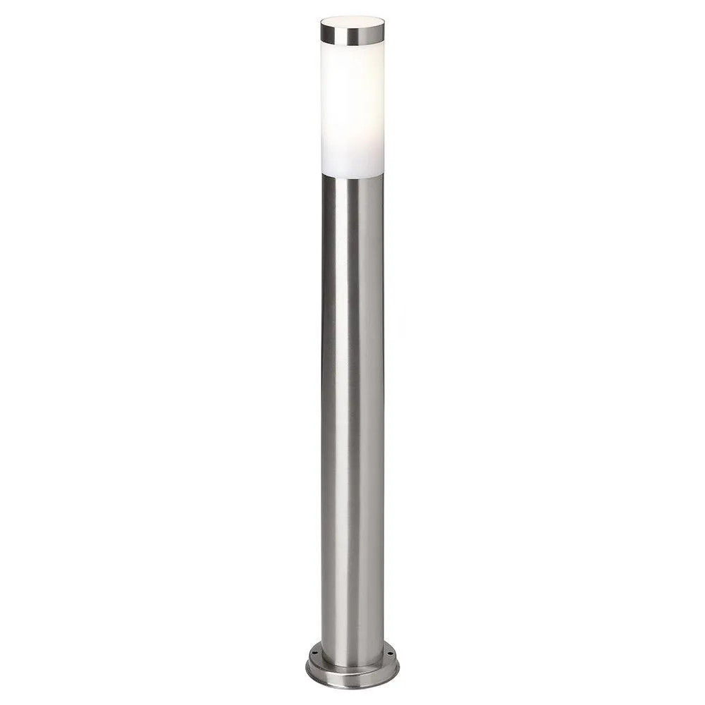 Brilliant 1 Light 20W Chorus Outdoor Floor Lamp - Stainless Steel | 43685/82