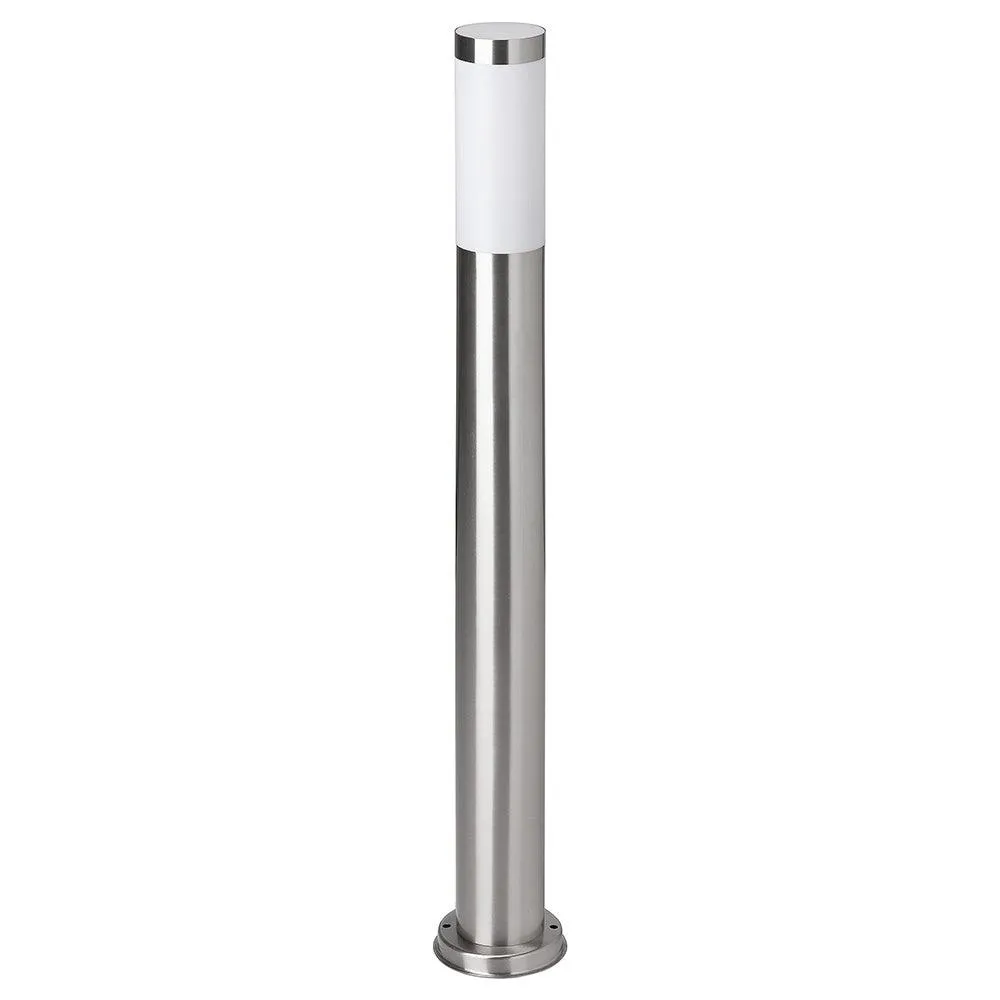 Brilliant 1 Light 20W Chorus Outdoor Floor Lamp - Stainless Steel | 43685/82