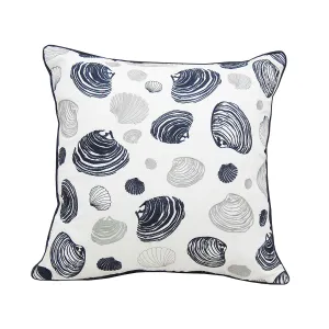 Clam Pattern Indoor Outdoor Pillow
