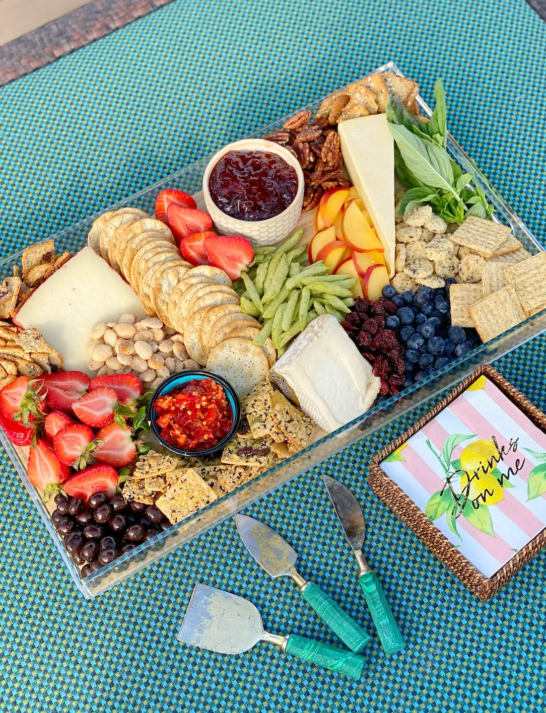 Clear Acrylic Serving Tray