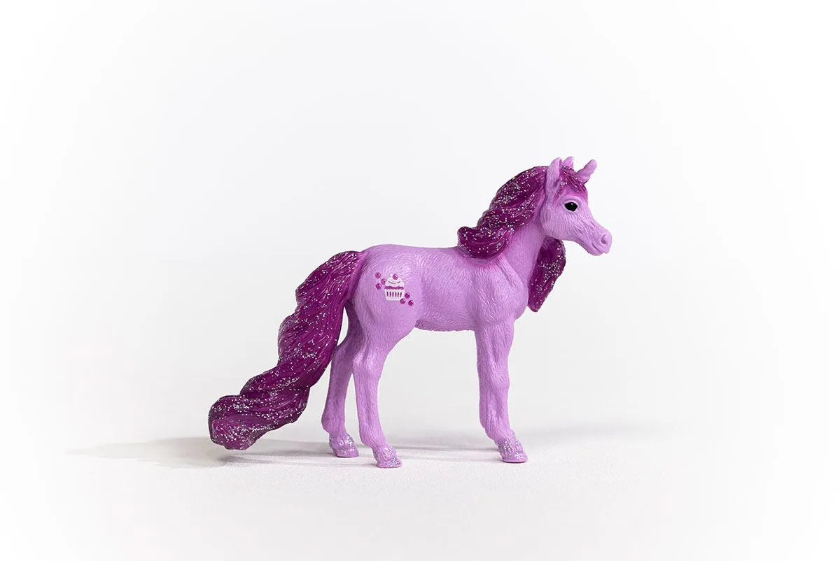 Collectible Unicorn-Blueberry Cupcake