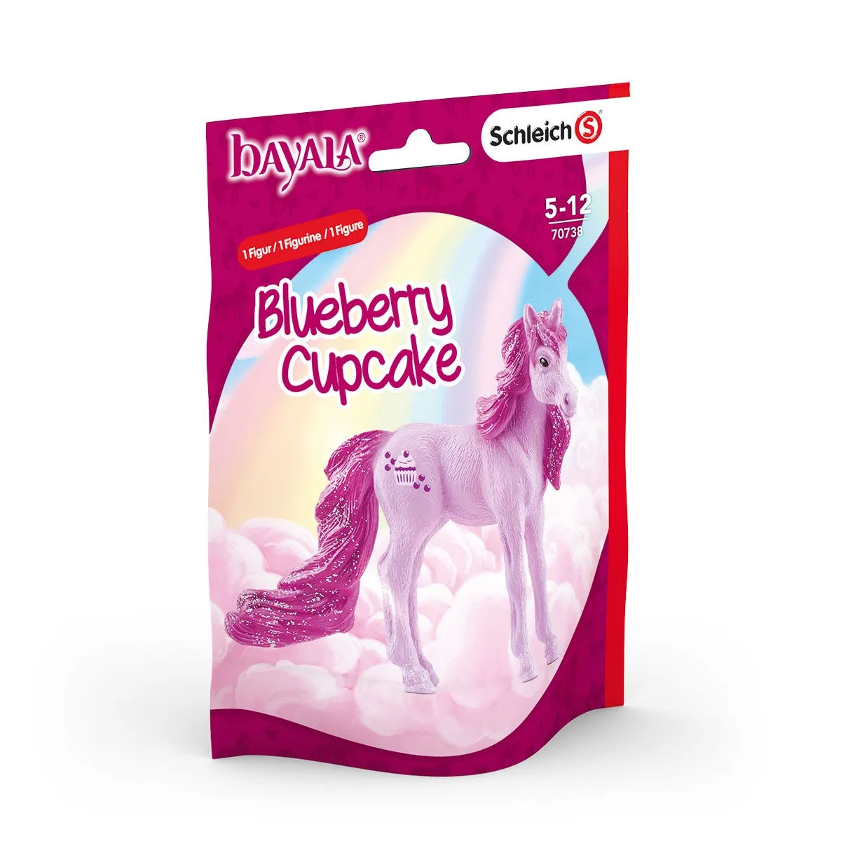 Collectible Unicorn-Blueberry Cupcake
