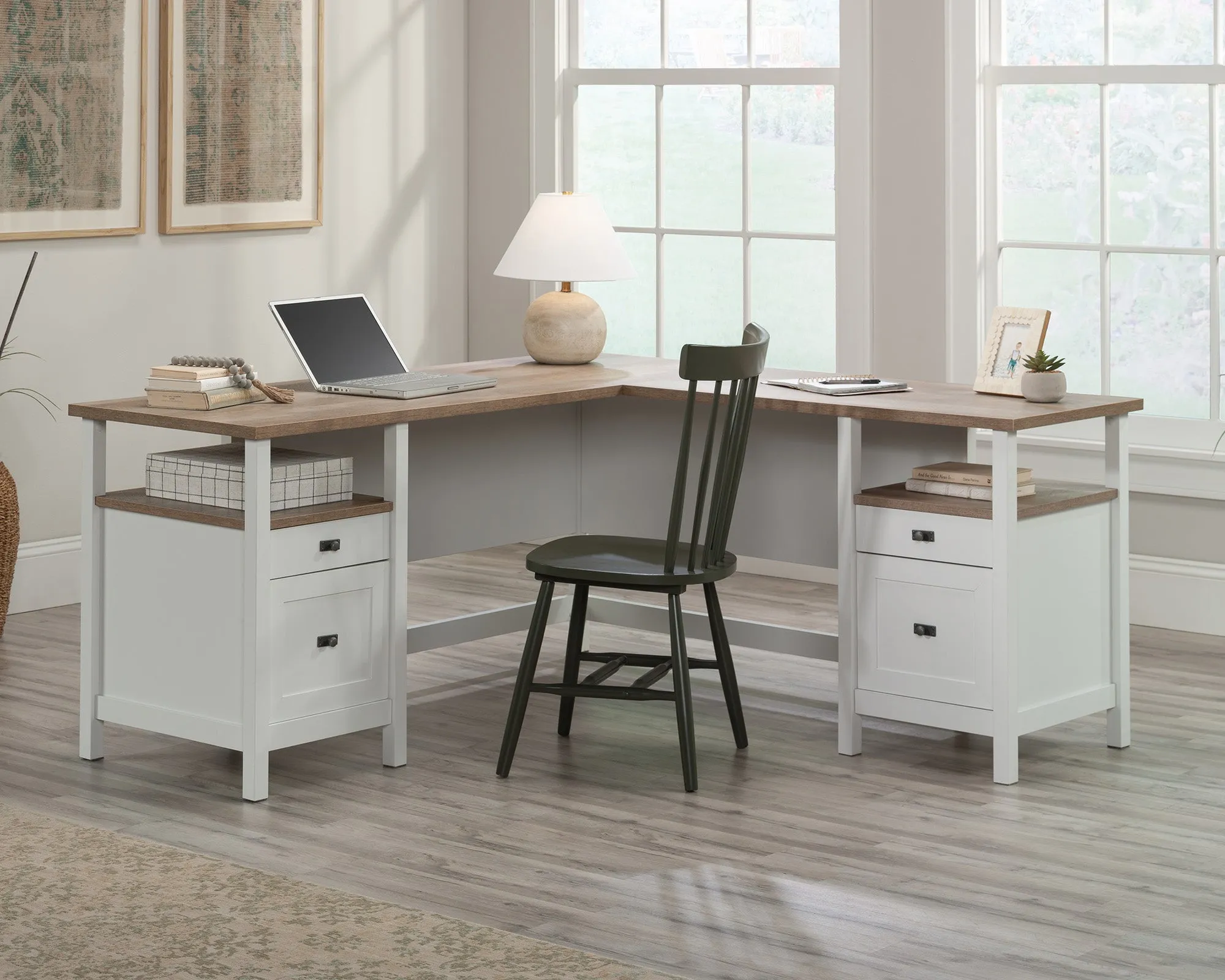 Cottage Road L Desk Wh A2