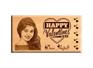 Engraved Photo Frame - Exclusive Rakhi Gift for Sister (4x7)