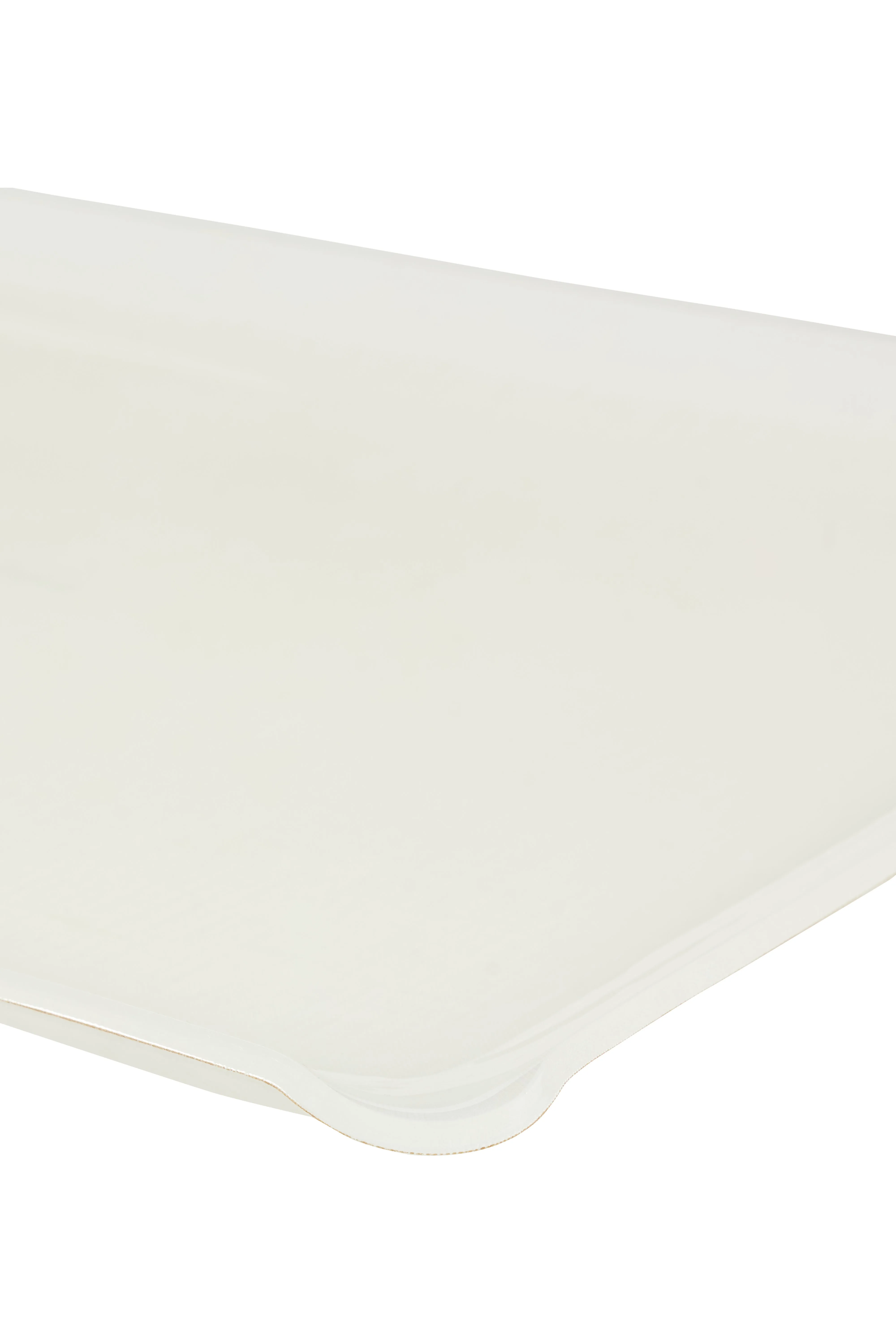 Fabric Tray Large White