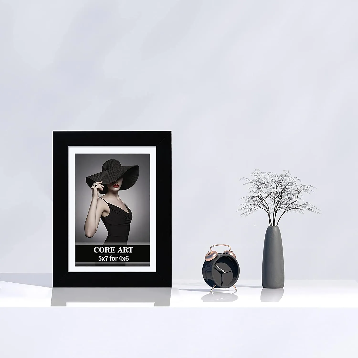 Fairus PERSONALIZED Illustration Drawn Photo With Frame - Gift For Loved One (4X6 Inches)