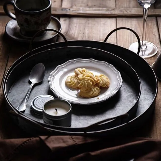 Gothic Casted Iron Tray