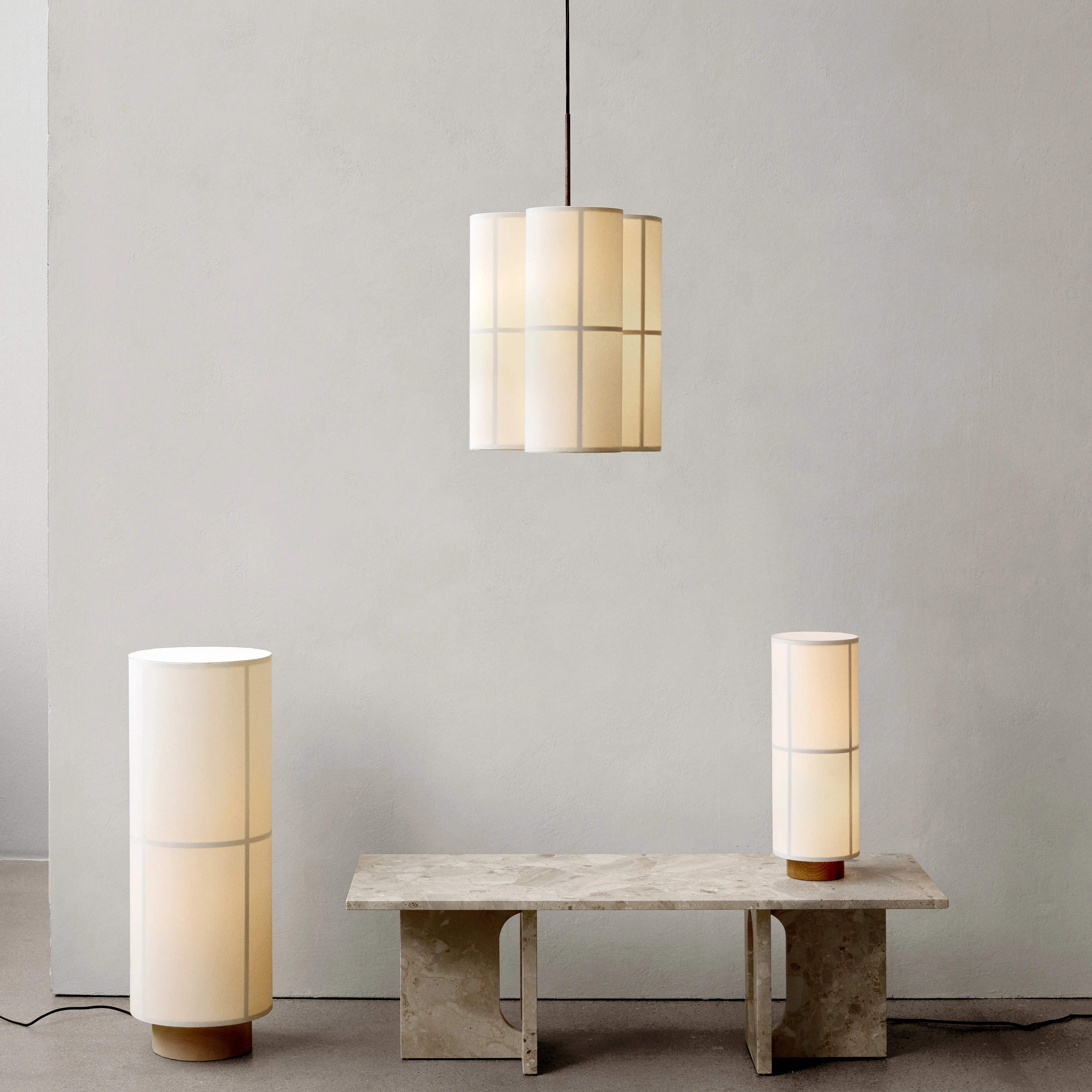 Hashira Cluster Pendant Lamp: Quick Ship