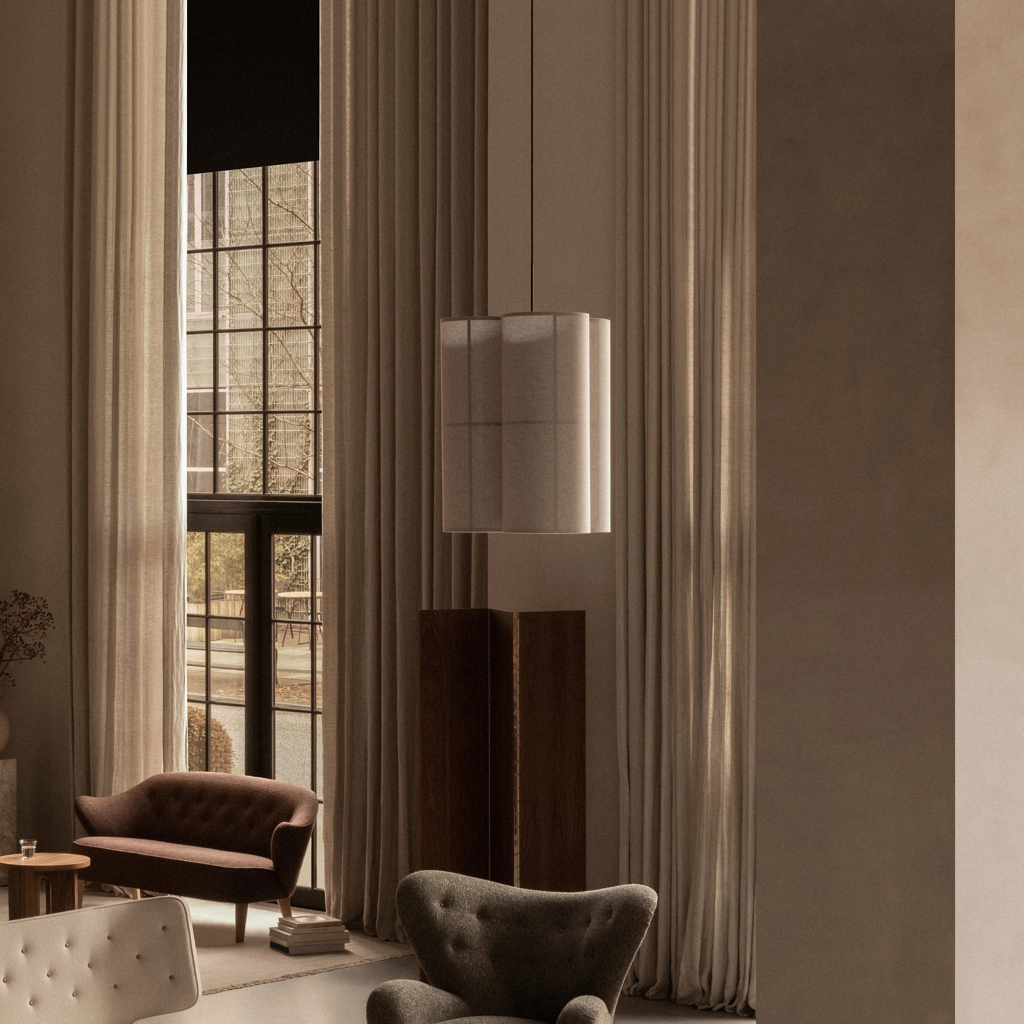 Hashira Cluster Pendant Lamp: Quick Ship