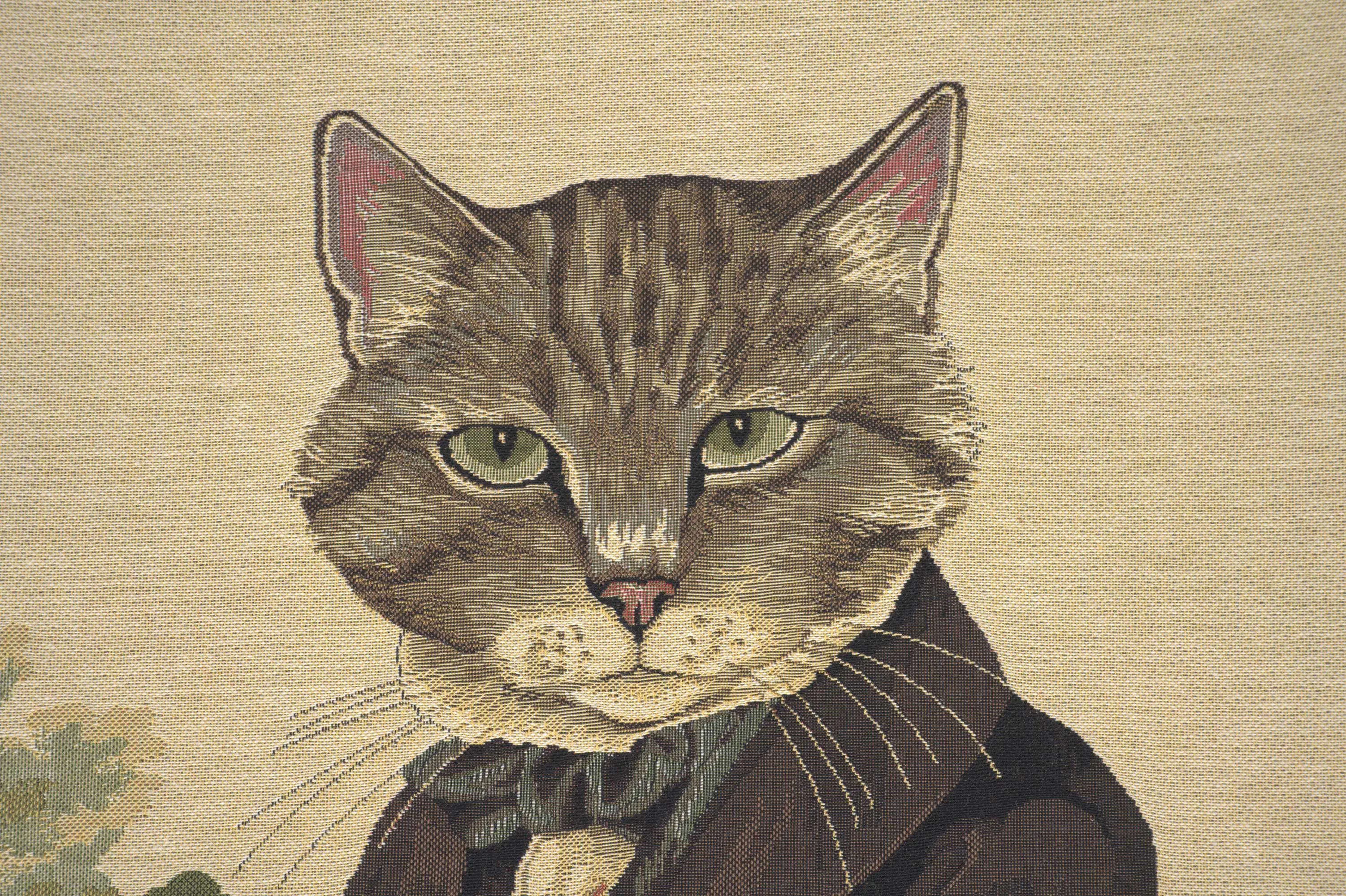 Herbert Cats A European Cushion Cover by Susan Herbert