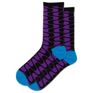 HOTSOX Women's Groovy Crew Sock