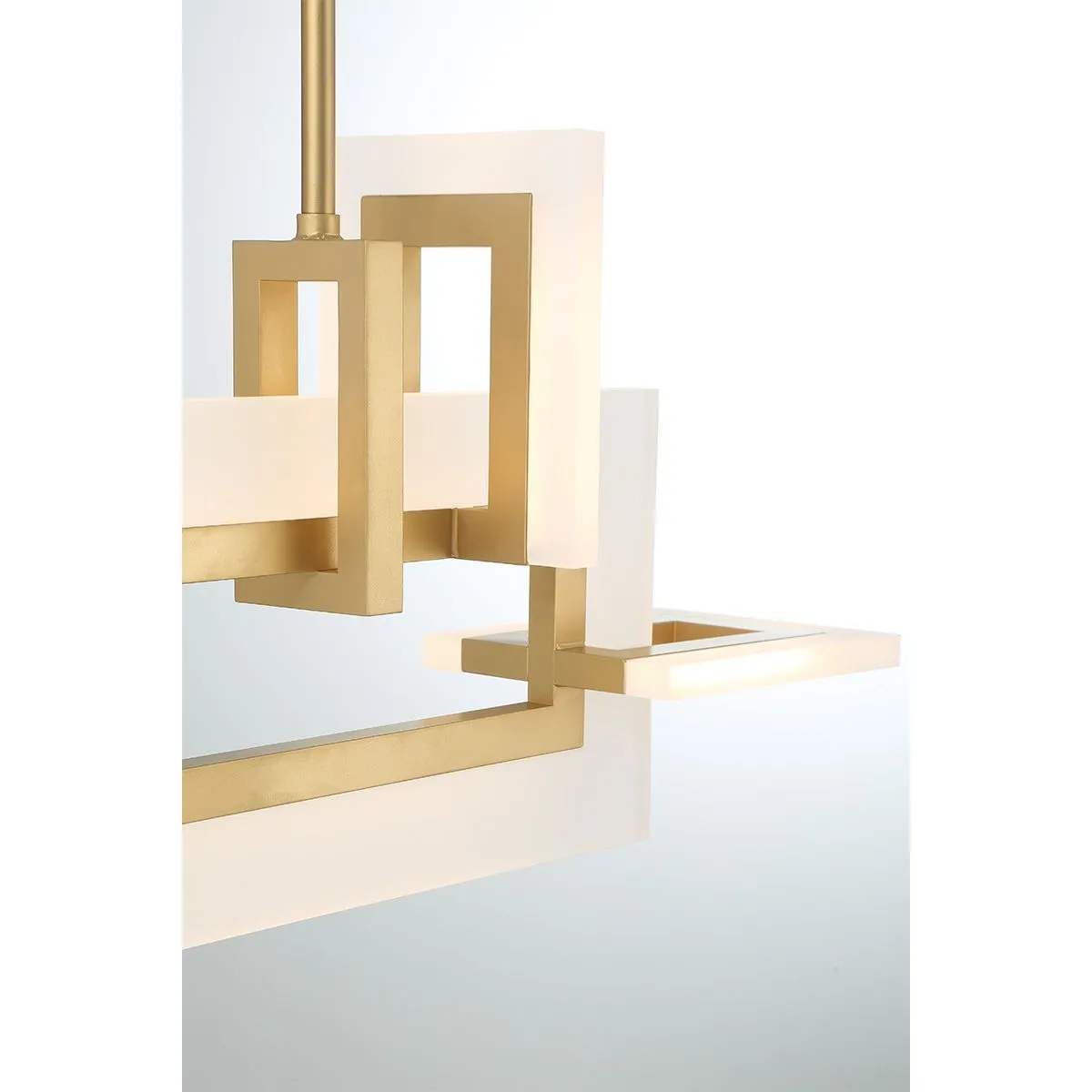 Inizio 33 in. LED Chandelier Gold Finish