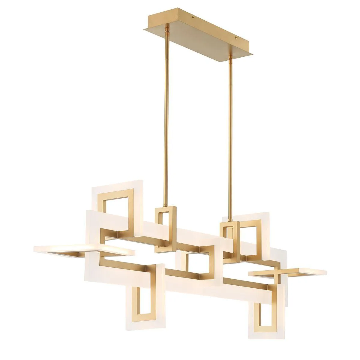 Inizio 48 in. LED Chandelier Gold Finish