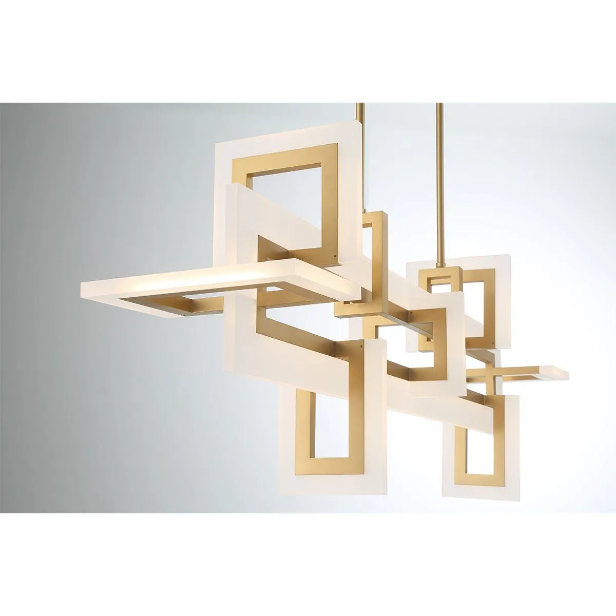 Inizio 48 in. LED Chandelier Gold Finish