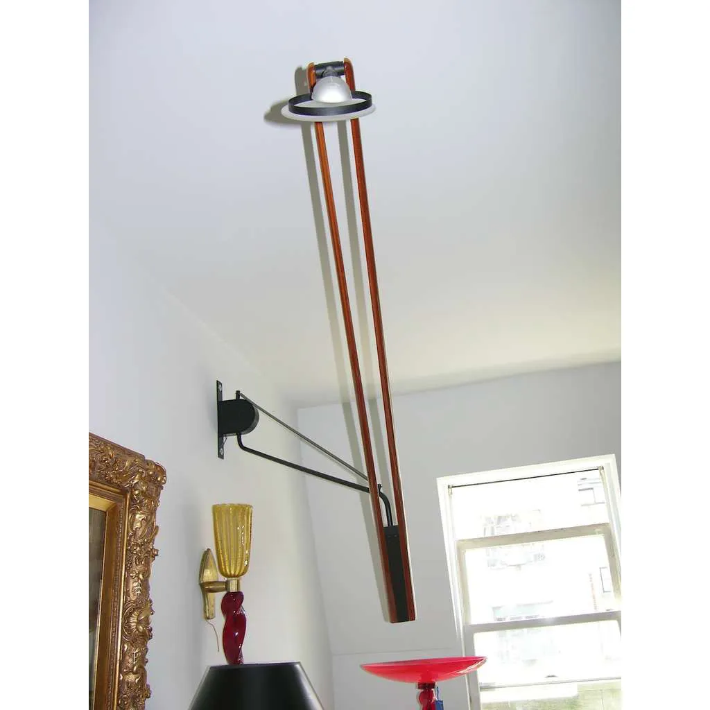 Italian High Tech Articulated Wall Light with Swing Arm