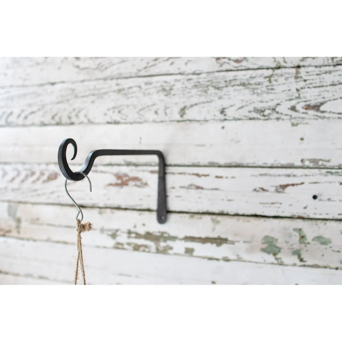 Kalalou - HAND FORGED IRON PLANT HOOK - CYB1116