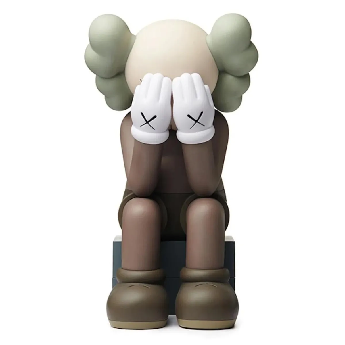 Kaws Passing Through Open Edition Vinyl Figure, Brown