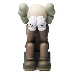 Kaws Passing Through Open Edition Vinyl Figure, Brown