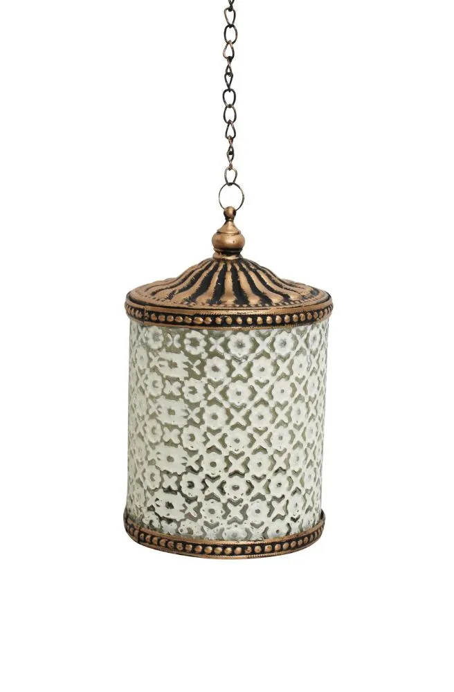 LED Lantern Daisy White