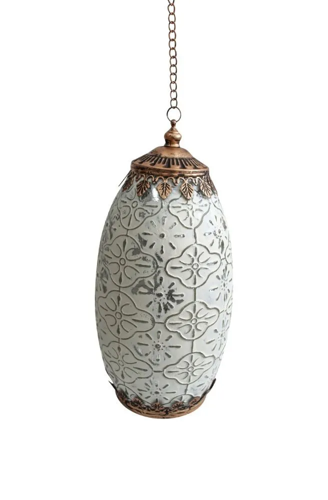 LED Lantern Tall White
