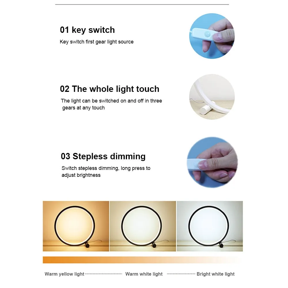 LED Table Lamp For Study