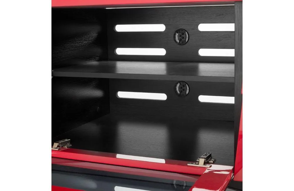 Max Modern Red TV Stand