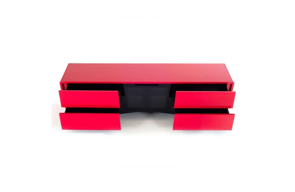 Max Modern Red TV Stand