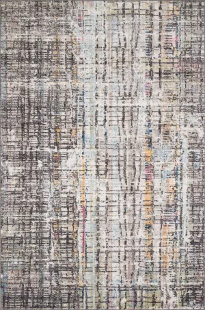 Medusa Rug in Charcoal & Multi