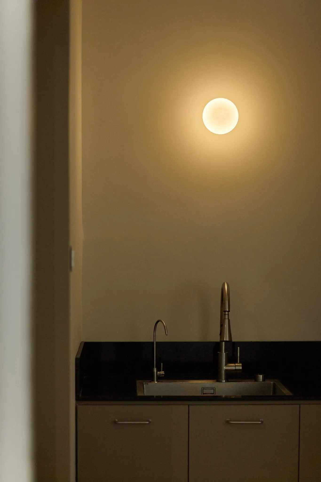 Milk Glass Globe Sconces