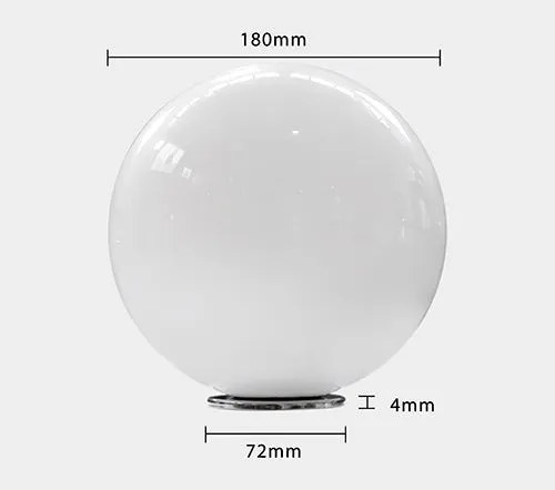 Milk Glass Globe Sconces
