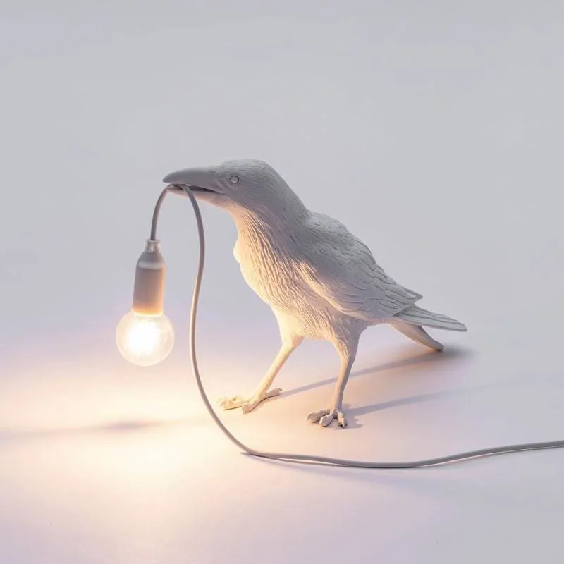 Modern Resin Bird Desk Lamp