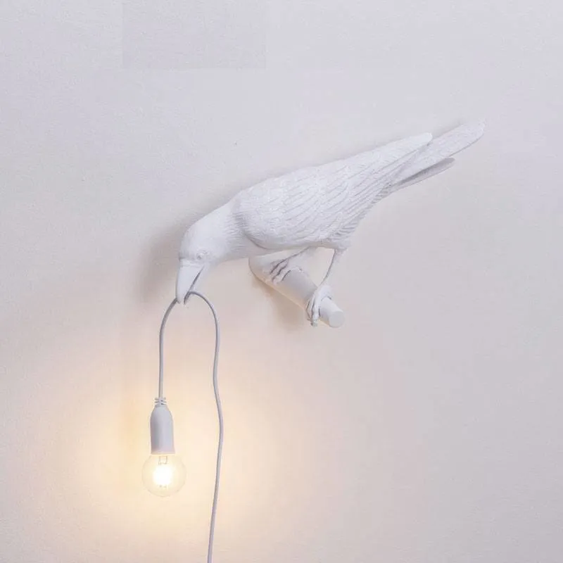 Modern Resin Bird Desk Lamp