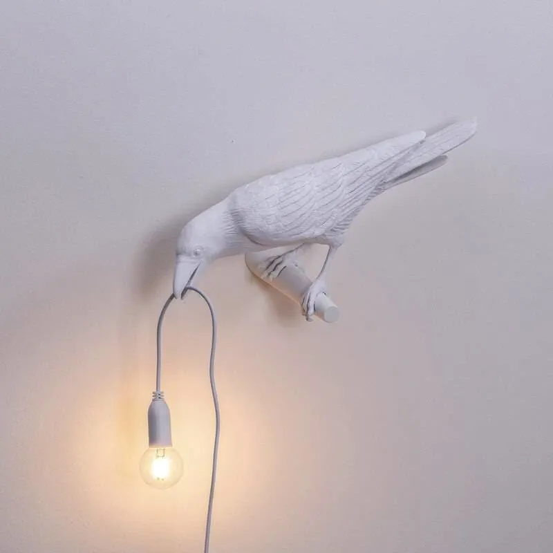 Modern Resin Bird Desk Lamp