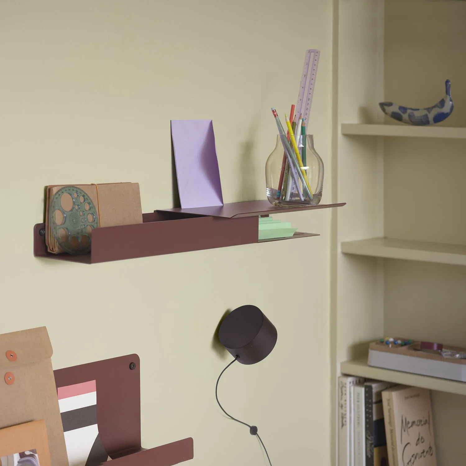 muuto | folded shelves | platform 62cm | black