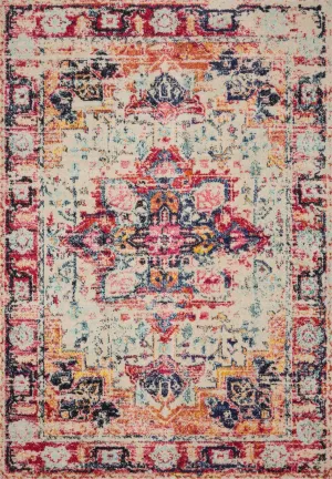 Nadia NN-02 Ivory/Fiesta Rug