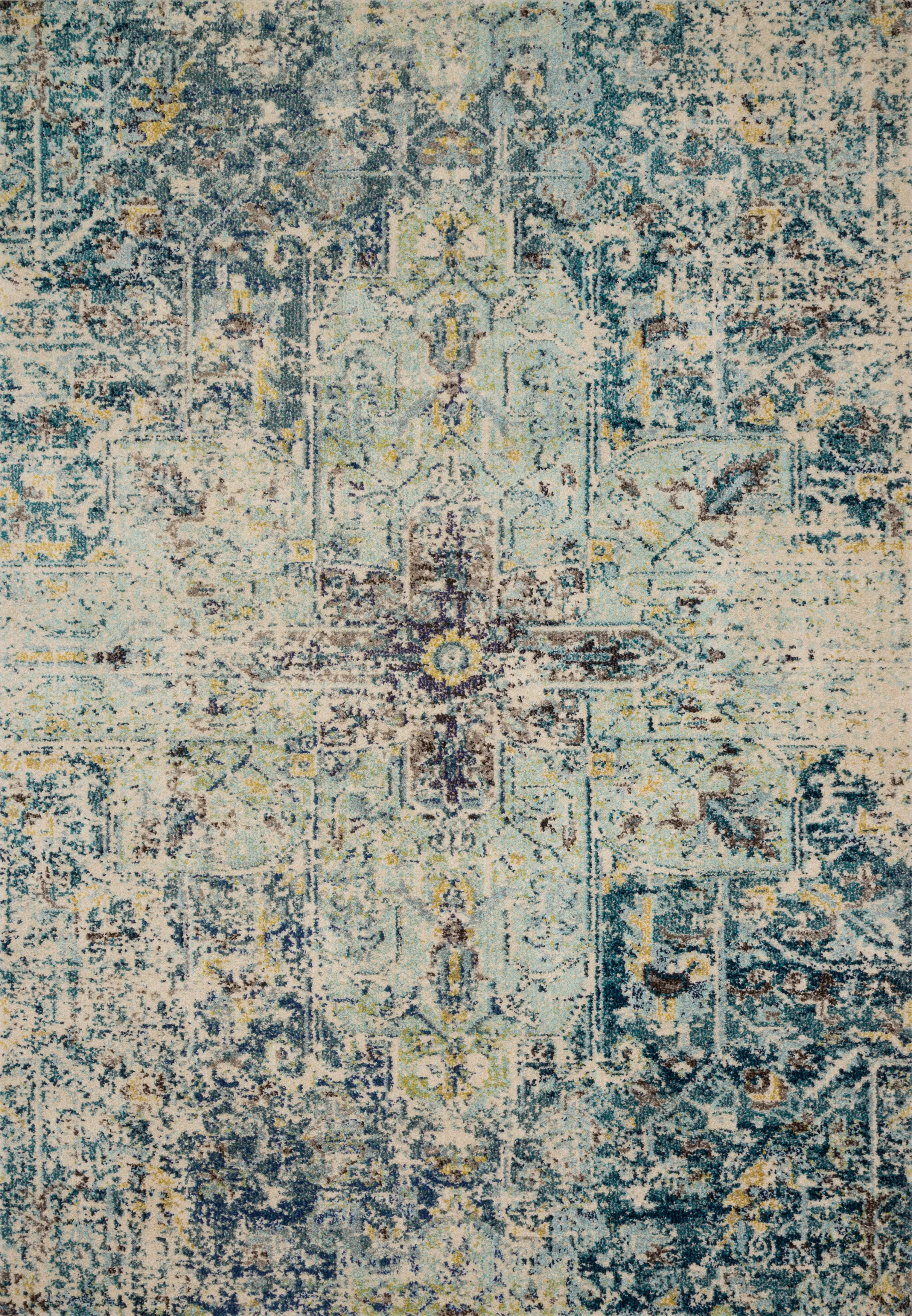 Nadia Rug in Smoke & Slate