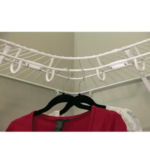 Open Slide Wire Corner Shelf - 12 Inch